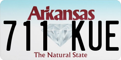 AR license plate 711KUE