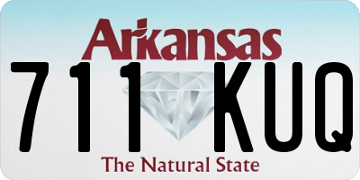 AR license plate 711KUQ