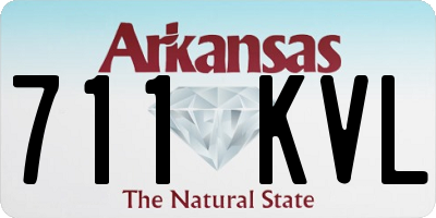 AR license plate 711KVL