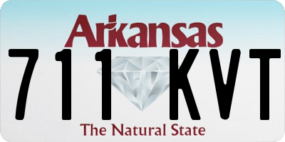 AR license plate 711KVT
