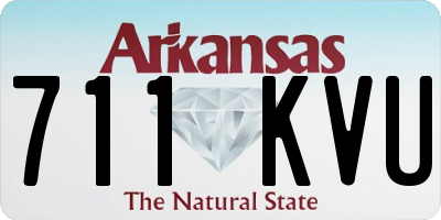 AR license plate 711KVU