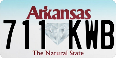 AR license plate 711KWB