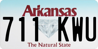 AR license plate 711KWU