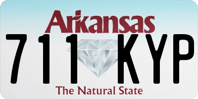 AR license plate 711KYP