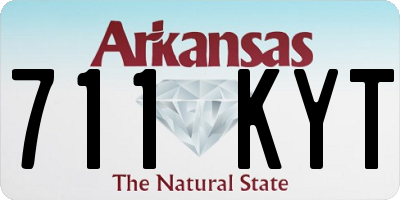 AR license plate 711KYT