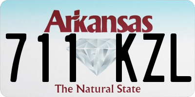 AR license plate 711KZL