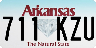 AR license plate 711KZU
