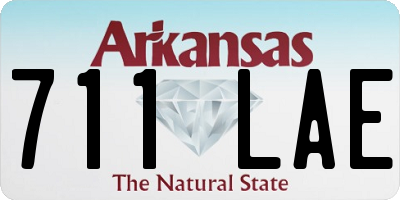 AR license plate 711LAE