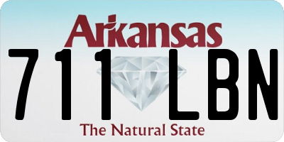 AR license plate 711LBN