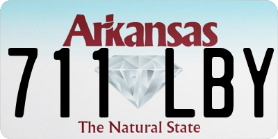 AR license plate 711LBY