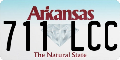 AR license plate 711LCC