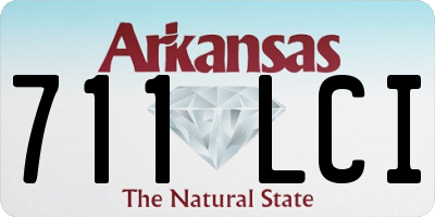 AR license plate 711LCI