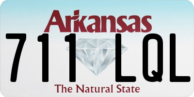 AR license plate 711LQL