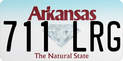 AR license plate 711LRG