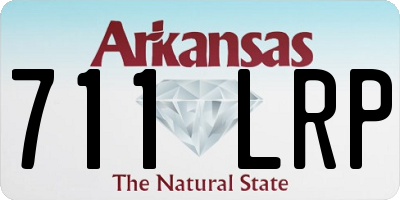AR license plate 711LRP