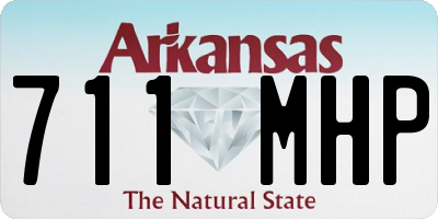 AR license plate 711MHP