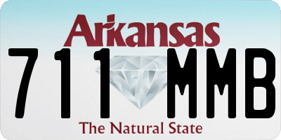 AR license plate 711MMB