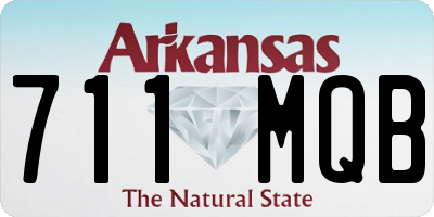 AR license plate 711MQB