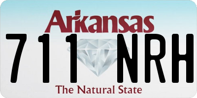 AR license plate 711NRH
