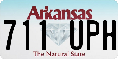 AR license plate 711UPH