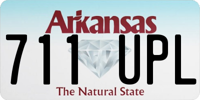 AR license plate 711UPL