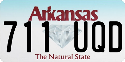 AR license plate 711UQD