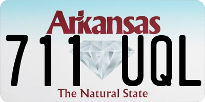 AR license plate 711UQL