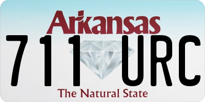 AR license plate 711URC