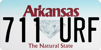 AR license plate 711URF
