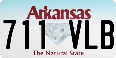 AR license plate 711VLB