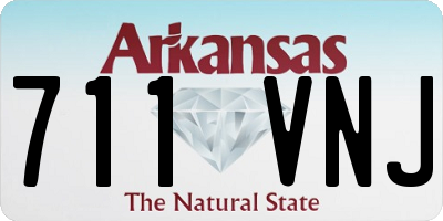 AR license plate 711VNJ