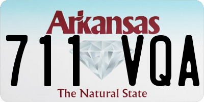 AR license plate 711VQA