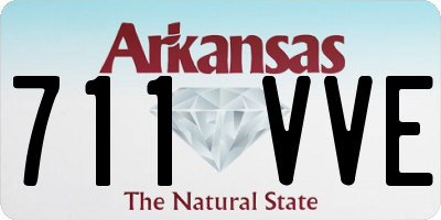 AR license plate 711VVE