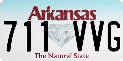 AR license plate 711VVG