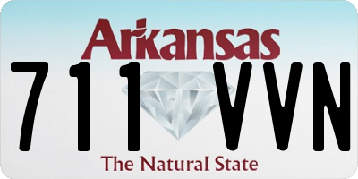 AR license plate 711VVN