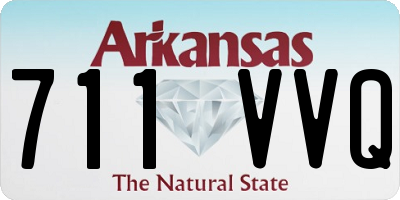 AR license plate 711VVQ