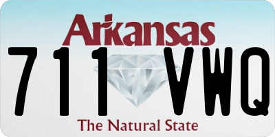 AR license plate 711VWQ