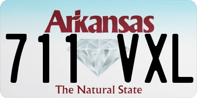 AR license plate 711VXL