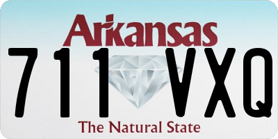 AR license plate 711VXQ