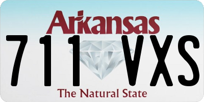 AR license plate 711VXS