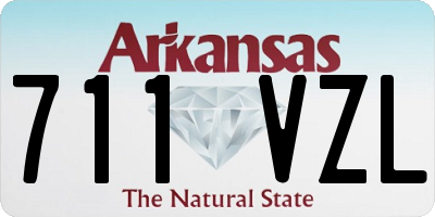 AR license plate 711VZL
