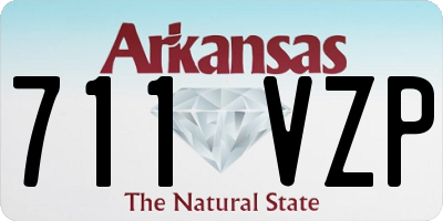 AR license plate 711VZP