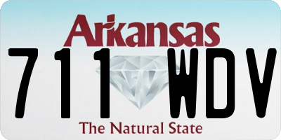 AR license plate 711WDV