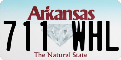 AR license plate 711WHL