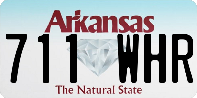 AR license plate 711WHR