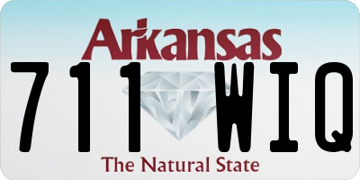 AR license plate 711WIQ
