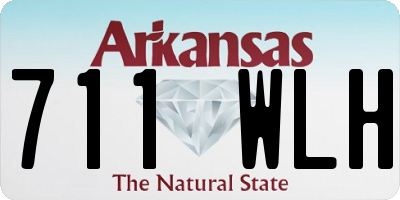 AR license plate 711WLH