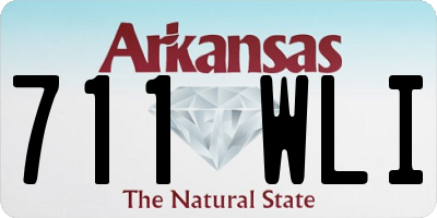 AR license plate 711WLI