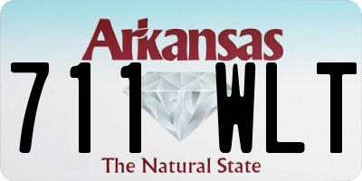 AR license plate 711WLT