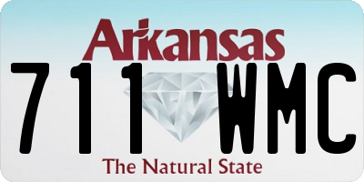 AR license plate 711WMC